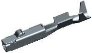 Receptacle, 0.25-0.35 mm², AWG 23-22, crimp connection, tin-plated, 1534594-1