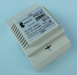 PSS-63 230V/12V/63VA TRAFO NA SZYNĘ