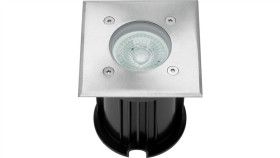 Lampa Ogrodowa Najazdowa Gruntowa Led Gu10 Kwadratowa Ip66 Ik09