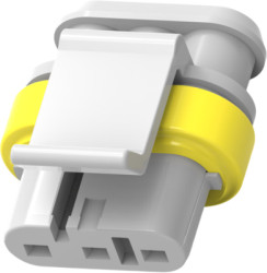 Socket, unequipped, 3 pole, straight, 1 row, white, 1745083-1