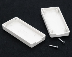 Obudowa ABS szerokość zew. 30 mm długość zew. 65 mm wys. zew. 15,5 mm Hammond IP54 Szary