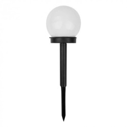 Solarny Słupek Ogrodowy LED SSO-5 okrągły klosz