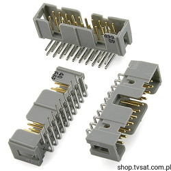 80-6105-7431-3 Connector 2x10 Pins Horiz DIN THT 3M