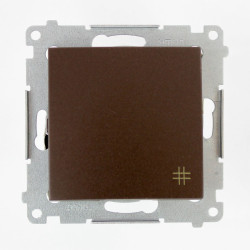 Łącznik krzyżowy brązowy DW7.01/46 Kontakt Simon54