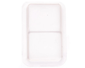 Okapturzenie przycisku o podwójnej główce fi22 mm przezroczyste ZBW008A