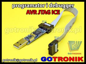 JTAG ICE programator &amp; debugger dla procesorów Atmel AVR