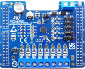 Narzędzie rozwojowe z kategorii „mikrokontrolery&#148; Mikrokontroler STMicroelectronics Multichannel Driver Evaluation