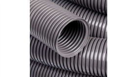 Rura Karbowana 750N Do Zalewania Betonem Samogasnąca Szara Z Pilotem I...