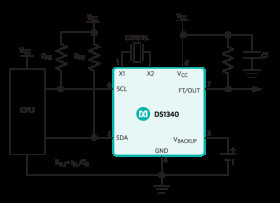 I²C RTC with Trickle Charger