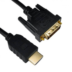 HDMI to DVI-D Cable