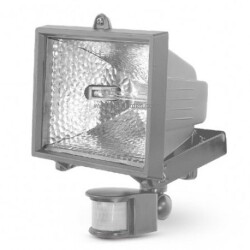 B-7S 500W szary 180deg;/12 Brilum 6721 IP44