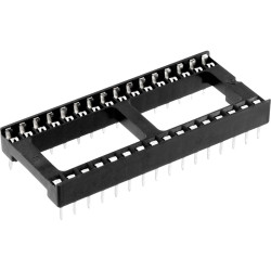 econ connect ICFG32 IC socket Contact spacing 15.24 mm 32 pins