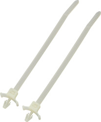 KSS 28530c1309 Opaska kablowa 203 mm 4.80 mm czarny z kotwą rozporową 100 szt.