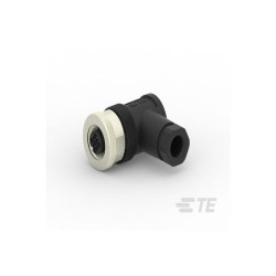 TE Connectivity T4112001031-000 Circular Metric Connector M12 Female Right Angle