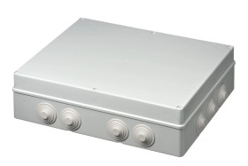 Puszka natynkowa z pokrywą i śrubami seria 400 IP55 460x380x120 EC400C10 /opak. 4/