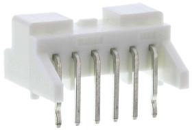 Wtyk PCB 6-pinowe raster: 2.0mm -rzędowe JST Przewlekany 3.0A 250.0 V.