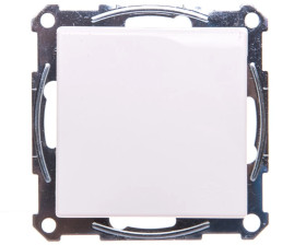 Merten System M Gniazdo pojedyncze Schuko 16A IP20 z przesłonami i klapką biel polarna MTN2310-0319