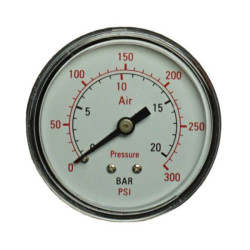 Aerotec 9414582 Manometer 50mm 10 bar/psi Rear 1/4&quot; Thread