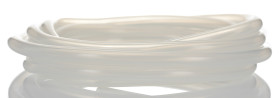 Rura gumowa średnica wew 6.4mm średnica zew 9.6mm Laboratorium Półprzezroczysty długość 3m