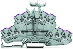 Złączka 2-piętrowa 2,5mm2 szara TOPJOBS 2002-2438 /50szt./