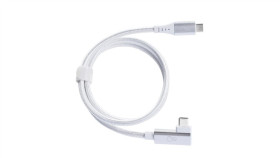 Kabel Bachmann Ochno Usb-C Kątowy 0,7 M Srebrny