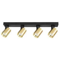 Oprawa reflektorki sufitowe Volf Spot Złoty 4xGU10 ML1297 Milagro