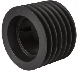 Koło pasowe klinowe liczba zębów: 6 Koło pasowe klinowe otwór: 75mm Żeliwo OPTIBELT