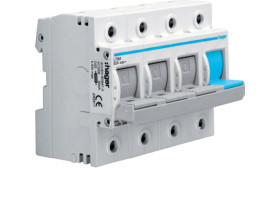 Rozłącznik bezpiecznikowy 3P+N 63A D02 WEBER L76M HAGER