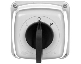 Łącznik krzywkowy L-0-P 3P 16A w obudowie IP65 Łuk 16-43 921620