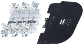 Uchwyt bezpiecznikowy montowany na szynie Mocowanie szynowe rozmiar: 00 160A 690V ac Eaton