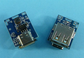 MODUŁ ŁADOW.Li-Po/Li-Ion USB-C 5V/1A