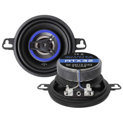 Autotek ATX 32 2-way coaxial flush mount speaker kit 90 W 1 pc black