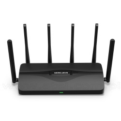 Bezprzewodowy router trzypasmowy Tri-band BE9300, standard BE, 9300Mb/s, 2,5 gigabitowe porty Ethernet (TP-Link Mercusys MR47BE)
