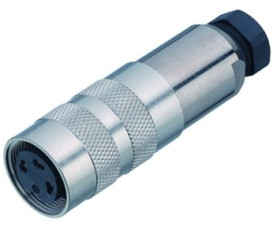 Jack, 14 pole, solder connection, screw locking, straight, 99 5452 00 14