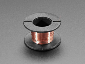 Adafruit Enameled Copper Magnet Wire – 11 meters / 0.1mm diameter