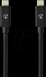 CCGB66020BK20 USB 4.0 cable, 20 Gbit/s, 240 W, 8K@60 Hz, 2.0 m