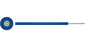 Przewód montażowy 1,5 mm2 Niebieski RND Silikon 16 AWG dł. 100m