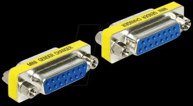 65480 Adaptor Sub-D 15Pin jack/jack