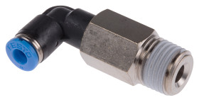 Złączka pneumatyczna R 1/4 męskie Wciskane 4 mm Festo Adapter gwintowany kolankowy R 1/4 męskie