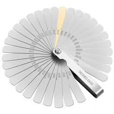 32/20/17 Ostrza Metrycznej Wkładki Suwmiarki Wysokiej Precyzji 0,04-0,88 Grubość Miernika Luki Wypełniacz Wkładki Suwmiarki Narz