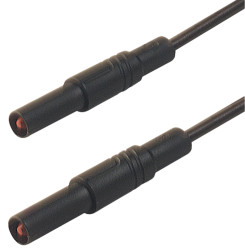 934074100, PA, 16A, 1000V ac/dc, kolor: Czarny, dł. 1m, -15 → +70°C, Hirschmann Test & Measurement