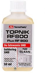 Topnik do lutowania smd RF800 50ml z pędzelkiem