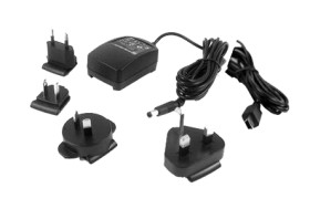 Adapter AC/DC Uwy 5V dc Iwy 1A Złącze 2,1 x 5,5 x 9,5 mm, biegun dodatni w środku 5W typ wtyczki: Wymienny