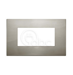 Ramka ozdobna Arke Classic, 4M, Brushed Inox, 19654.08