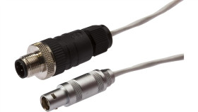 Vkae6f41 Kabel Połączeniowy, 15 M, Gniazdo Lemo 2-Stykowe Proste, Wtyczka M12...