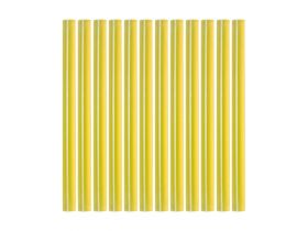 Wkład klejowy termotopliwy 7,2x100mm 12 sztuk żółty