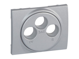 SISTENA LIFE Plakietka Metalic do gniazd TV-R-SAT 771373 LEGRAND