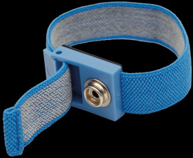 910900 000017 ESD plastic wrist strap, press-stud 10 mm