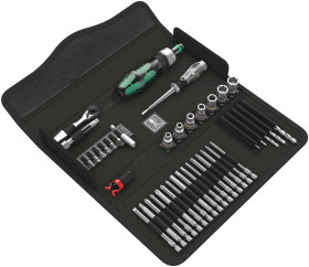 Zestaw narzędzi Wera Siłownia kompaktowa H 1 Woodcraft Nasadki, Tester napięcia