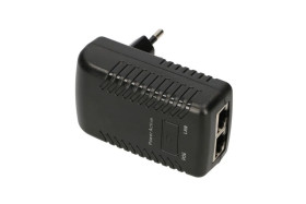 Zasilacz PoE 24V, 0,5A, 12W, wtyk do gniazda elektrycznego Extralink POE-24-12W
